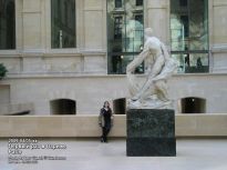 Внутренний скульптурный дворик Лувра - фото
